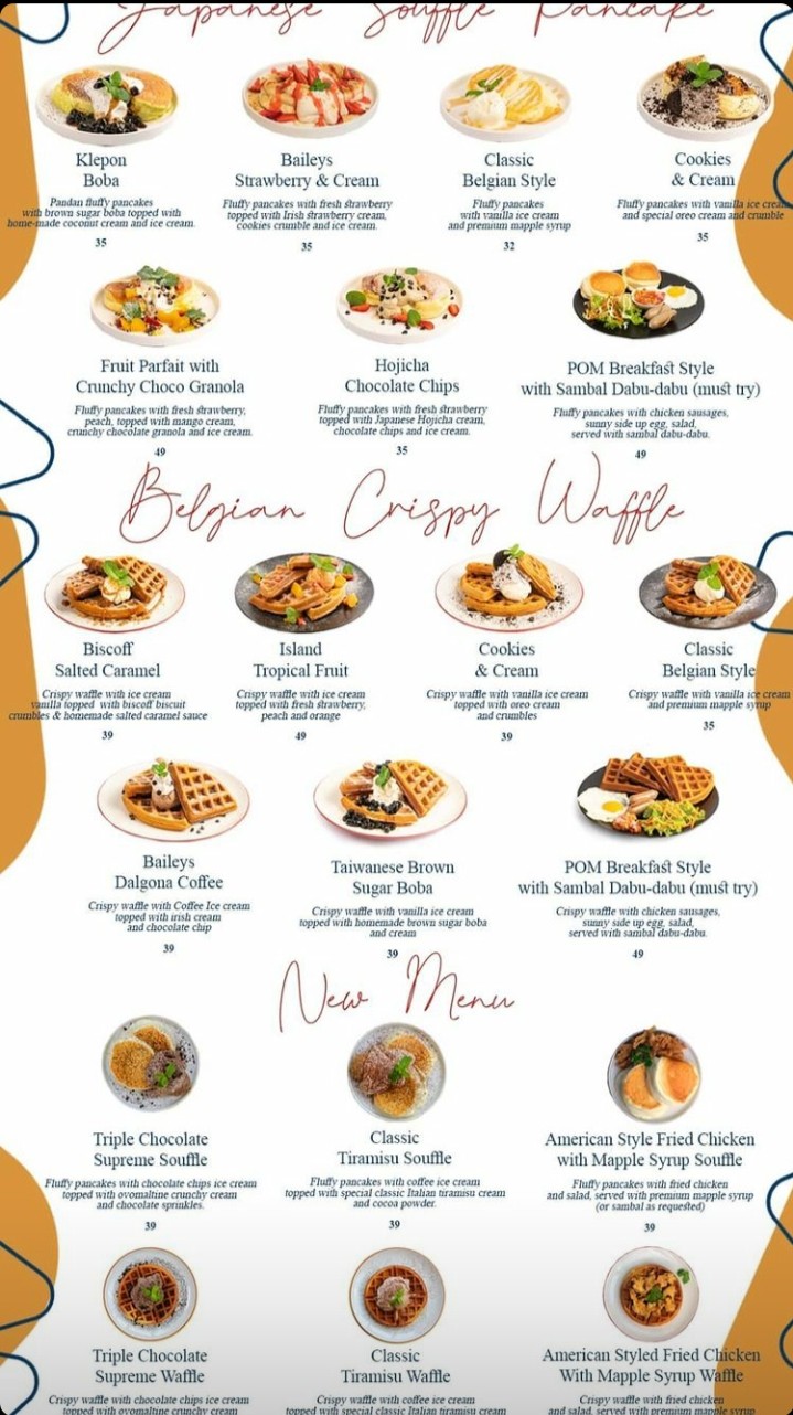 POM Souffle Pancakes & Waffles Denpasar 09302130 日式煎餅 OK